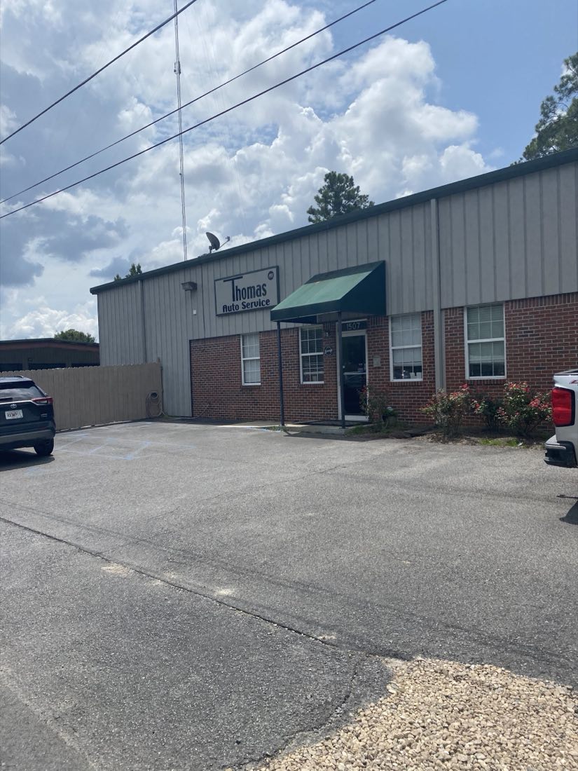 Thomas Auto shop building